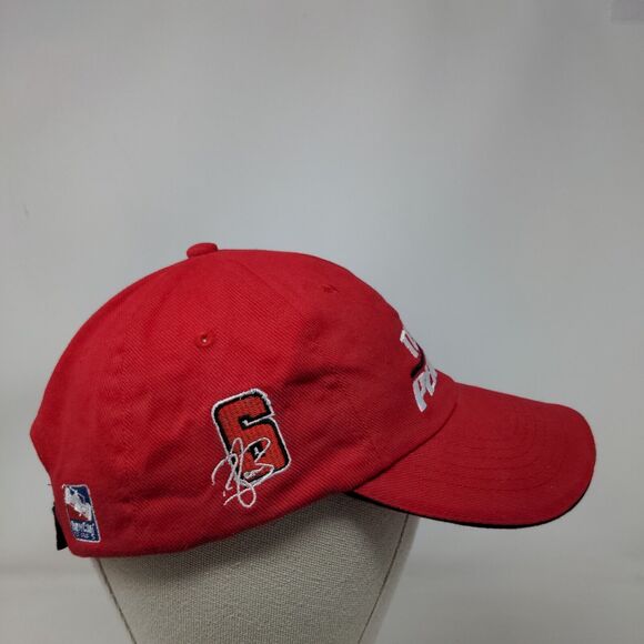 Team Penske Strapback Hat Red Embroidered Signature #3 #6 Embroidered Logo - Picture 4 of 8